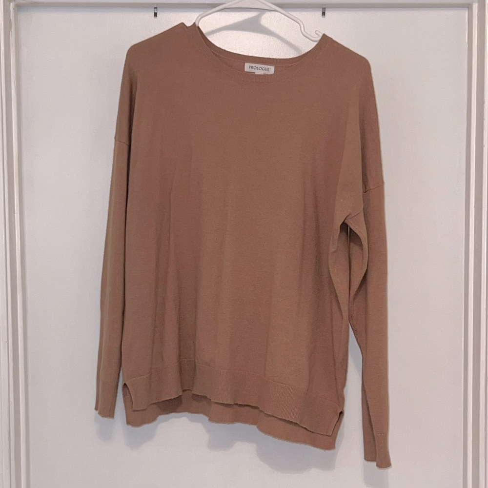 Women’s Brown Prologue Long Sleeve Sweater